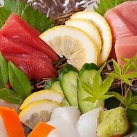 旬の鮮魚への揺るぎないこだわり