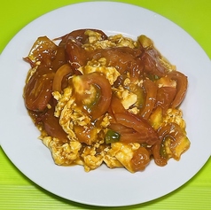 八福豆腐/トマトの玉子炒め