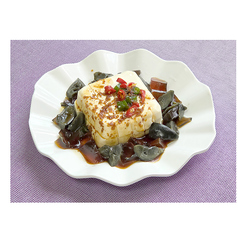 豆腐のピータン和え