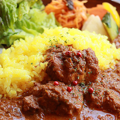 カレープレート（ポークビンダルー）