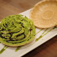 抹茶とモナカのティラミス
