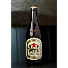 サッポロラガービール〈赤星〉(中瓶)