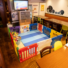 ランチはママとお子様が利用できるベビータイとして営業中♪