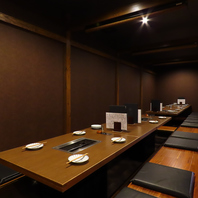 当店のお席はお客様の人数に合わせて柔軟な対応が可能♪