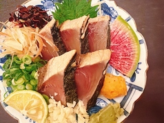 薫香！カツオの藁たたき