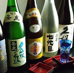 日本酒も多数ご用意しております。