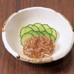 すっぱ コリコリ!!梅水晶(鶏軟骨)