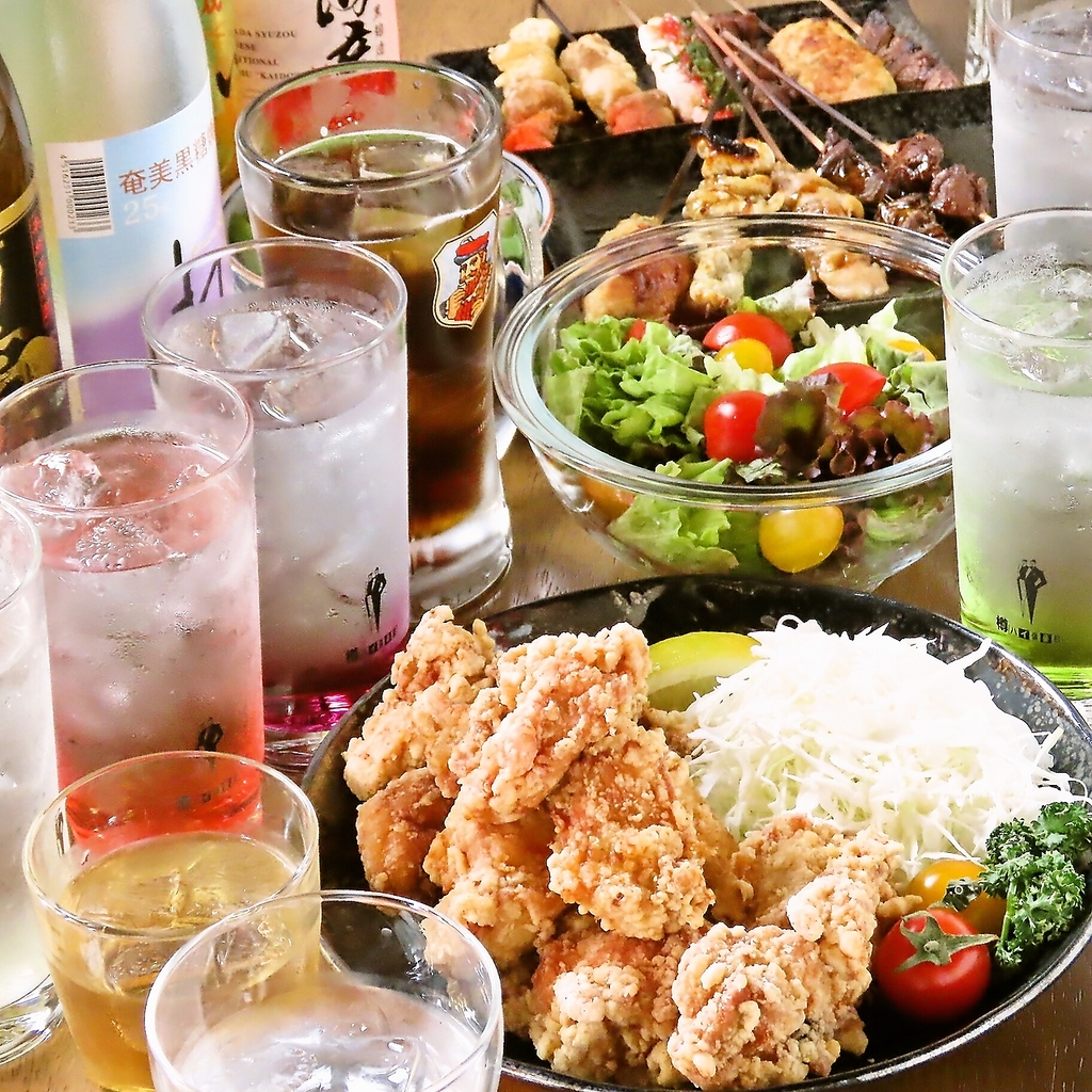 各種宴会に最適なコースが充実◎定番メニューを堪能できる2時間飲み放題付プランは3850円(税込)～！