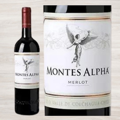 【赤ワインボトル】モンテス・アルファ・メルロ