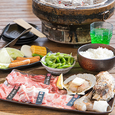 屋上BBQのんびりテラスOKIRAKU オキラクのコース写真