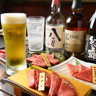 予算に合わせて選べる飲み放題メニュー◎