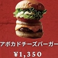 料理メニュー写真&nbsp;アボカドチーズバーガー