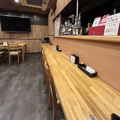 カウンター席