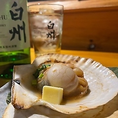 【ヤカン焼き追加メニュー】北海道産 殻付きホタテ 1枚