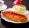 料理メニュー写真&nbsp;ホットドッグモーニング(ドリンク代+300円(税込))