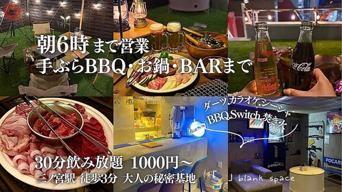 厳選お肉のBBQを三ノ宮で♪質に絶対の自信！コスパ抜群！