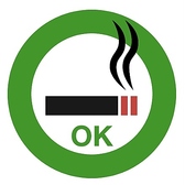 喫煙可能店です！