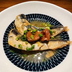 脂ののったでぶいわしの梅煮