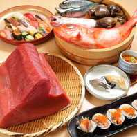 日本海の恵みを存分に楽しめる本格寿司店