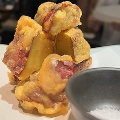 川越芋を使った焼き芋天婦羅