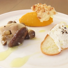 気まぐれアンティパスト3種盛