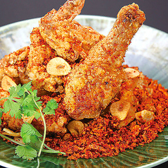 骨付きスコヴィルチキン＜辛口＞の写真