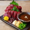 料理メニュー写真&nbsp;とろける馬刺し