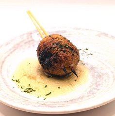 新じゃがアンチョビバターの炭焼き串<1本>
