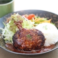 料理メニュー写真&nbsp;信州ハンバーグプレート　ハーフサイズ