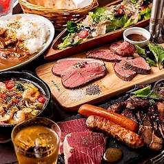 肉×チーズのコース写真