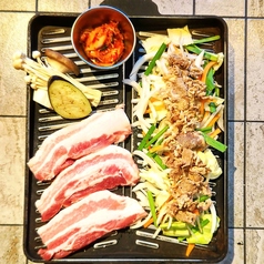 サムギョプサル＋プルコギ