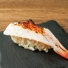 炙り海老 雲丹ソース 2貫