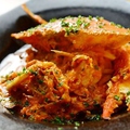 料理メニュー写真 渡り蟹のトマトソース　リングイネ