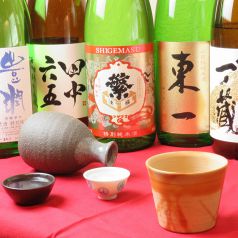 ☆日本酒も豊富にご用意☆