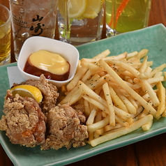 若鶏のから揚げ＆フライドポテト