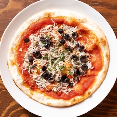 駿河湾シラスとオリーブのマリナーラ