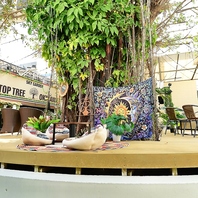 ドンキ屋上の隠れ家！開放感抜群のテラス席