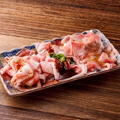 薄切りカルビ三種盛り