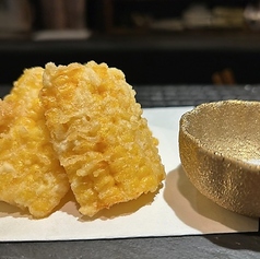 季節の食材を使った天婦羅
