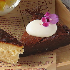 バナナの焼きチョコケーキ