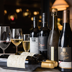 ワインの種類が豊富です