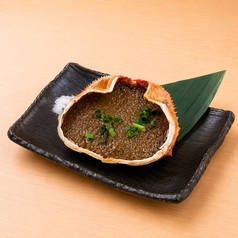 蟹味噌甲羅焼き