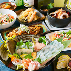 天神牡蠣小屋 浜焼き 魚が美味しい海鮮居酒屋 磯っこ商店 isokko 福岡天神店のコース写真