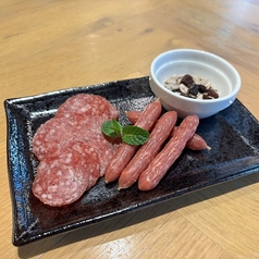 おつまみサラミ2種