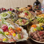 【シーンに合わせて選べる♪】飲み放題付きコース3300円(税込)～！たっぷり3Ｈ飲み放題もご用意！！