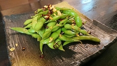 枝豆のペペロンチーノ仕立て