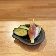 きゅうりと茗荷のピクルス