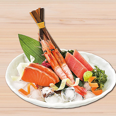 【恵みの海鮮】刺身三品盛合せ