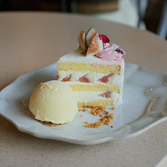 季節のフルーツのショートケーキ