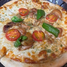自家製テリヤキチキンピザ